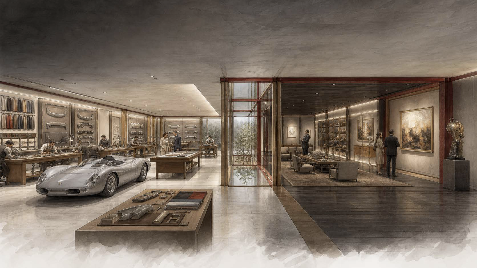 Gstaad House collection workshop and private cultural salon